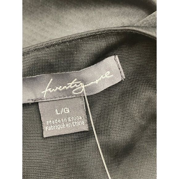 Twenty One Black Sleeveless Pleated Dress Size L - Picture 8 of 8